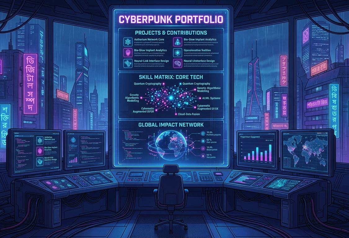 Cyberpunk Portfolio